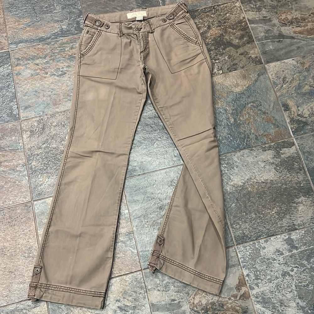 Maurices Brown Chinos Classic Straight-Leg Pants